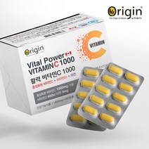 시골점빵 오리진 활력 비타민C 1000 (1600mg X 90정), 1개