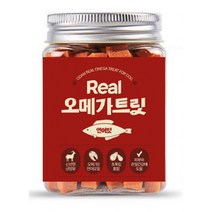 오담 리얼 오메가트릿 연어 180g 고양이 강아지 공용