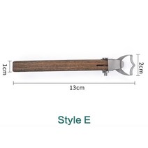 도예도구 도자기도예도구 세라믹도예도구도자기 도구 주전자 핸들 DIY 점토 빠른 프로토 타이핑 세라믹 스, 05 E