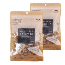 벨버드 강아지 건강수제간식, 우족슬라이스 맛, 2개입