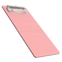 200 분홍 체크 리스트판 딱판 빌패드 종이판 판떼기 차트판 판때기 빌지판 클립판