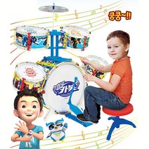 헬로카봇 유아 연주 장난감드럼 세트 유아북 뮤직 북 아동드럼 감각발달 북놀이 선물