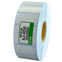 북원라벨 아트지 40X20mm 지관40mm 롤라벨 아트라벨 BLA-402040