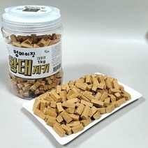 D18 반려견 통간식멍메이징 황태 1kg x12개, 단품