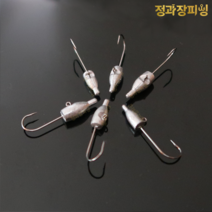 탄환 지그헤드 벌크 10개입 볼락 전갱이 우럭, 1개