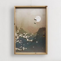 [바보사랑] 우드프레임액자_산수화, 타입선택:타입1