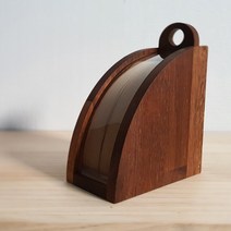 이앤위즈 루베르 우드감성 커피필터케이스 드립커피용 여과지보관함