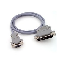 폴리샵 제작형 RS232 25핀(수)-9핀(암) 시리얼케이블(1M-15M), 1개, 2m