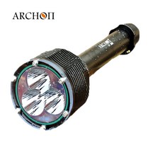 잠수랜턴 해루질 방수후레쉬 수중탐사 ARCHON 스킨스쿠버 전문가용 초강력 USA L2U2칩셋 3LED 다이버랜턴 DW33 수중랜턴 본품
