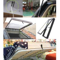 주방 악세사리 유니버설 자동차 가스 스트럿츠 보닛 후드 2 개 300-600mm 트렁크 테일 게이트 충격 리프, 한개옵션1, 02 350mm