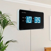 알펙스 LED 벽걸이시계 심플디자인 사무실 벽시계, 선택:알펙스5574/중형