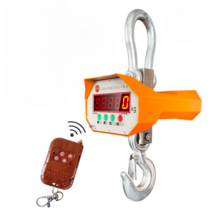 산업용 전자 크레인 매달림 저울 고정밀 톤저울 후크 1톤 2톤 3톤 5톤 계량기 계근대, 1톤-레드디스플레이