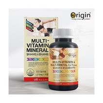 [오리진] 멀티비타민 & 멀티미네랄 포우먼 90캡슐, 상세 설명 참조, 상세 설명 참조