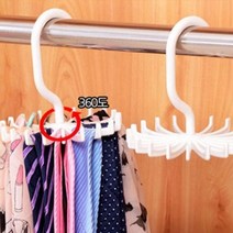 ⊙♭한정판매◎ 옷걸이 회전 넥타이걸이 스카프걸이 행거 옷걸 철제 스탠드 (k†lM♩) 니트, KSuper™ 선택_KSP™, 1개