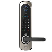 A지역무료설치 밀레 MI-6400F 지문인식도어락 현관문번호키 카드키4개 현관문도어록 음성안내, A지역무료설치(보강판포함)