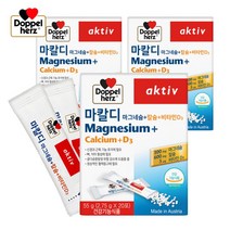 [도펠헤르츠] 마칼디 칼슘 마그네슘 비타민 D3 20포 X 3 2개월분, 상세 설명 참조, 상세 설명 참조