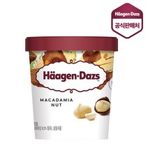 하겐다즈 아이스크림 파인트 마카다미아넛 473ml