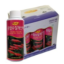 투터치 종합 수질개선제 120ml 1박스 (6개입), 6개입