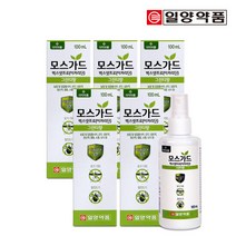 일양약품 모스가드 벅스넷프로(이카리딘) 스프레이 100ml 5개, 단품