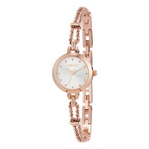 [미니골드] 세이렌 로즈 믹스 시계 W195MWRG-1