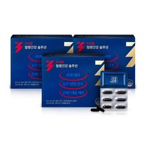 건강더함 트리플 혈행건강 솔루션, 3개, 60정