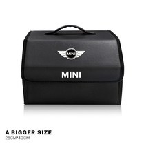 미니 쿠퍼 원 JCW 클럽맨 컨트리맨용 접이식 여행 보관함 자동차 가죽 정리 가방 R55 R56 F55 F56 R57 R5, 02 A-L