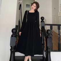 레인보우 20대원피스 랩 나염 가을 러블리 긴팔 봄 오버핏 유니크 여성원피스