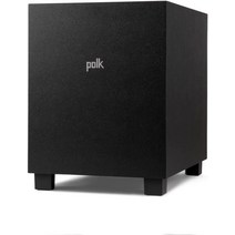 Polk Monitor XT10 홈 서브우퍼 25.4cm(10인치) 딥 베이스 우퍼 100W 클래스 D 증폭 돌비 애트모스 Aur, 한개옵션0