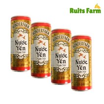 베트남음료 원더팜 버드네스트 음료 240mlx30개 (1박스) 제비집주스 아시아마트 WONDERFARM Bird Nest, 240ml, 30개