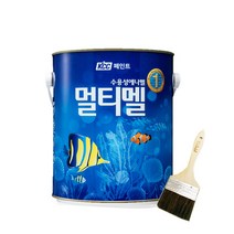 숲으로 멀티멜 수성페인트 0.9L 친환경 벽지 방문 가구 반광, YE02