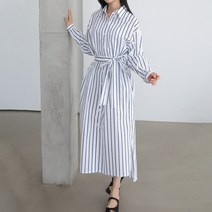 빅사이즈 304 오픈줄가라남방형원피스 DTGP229
