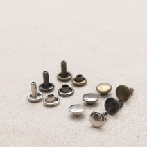 짱패브릭 국산-가시메(리벳)/6mm 8mm - 3 color, 실버