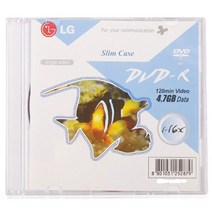 엘지 DVD공씨디/DVR-R/120min/공시디/공CD, 본상품선택