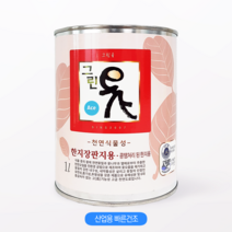 [그린우르] 그린옻 에이스 [1L / 4L] / 콩땜한지장판지 전용 / 천연식물성 코팅제 / 대용옻칠, 4L, 바이오