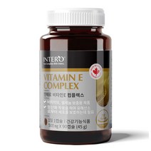 인테로 비타민E 셀레늄 항산화 토코페롤 + 사은품 증정, 90캡슐 x 1개, 1개