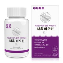 미완성프로젝트 채움비오틴 B7 600mg 120정