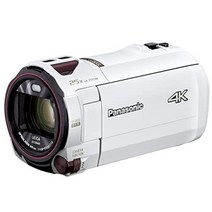 파나소닉 4K 캠코더 64GB 광학 20배 줌 퓨어 화이트 HC-VX992MS-W