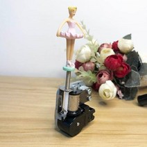 오르골주문제작 뮤직 박스 발레리나 유연한 회전 샤프트와 세 자석 생일 선물 여성 음악 홈 장식, Mech with Ballerina