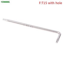 6로브 Torx 헤드 변조 방지 보안 볼트 구멍 스크루 드라이버 키 T7 T8 T9 T10 T15 T, 06 A6