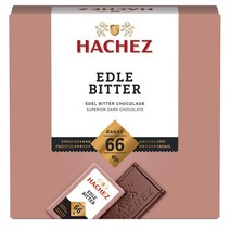 Hachez 하세스 노블 비터 66% 코코아 타블렛 165g x4팩