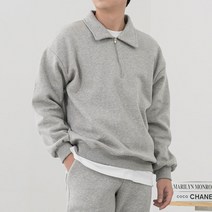 [키작은남자] 라이나 반집업 카라 맨투맨