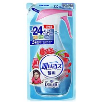 페브리즈 섬유탈취제 다우니에이프릴향 리필, 6개, 320ml