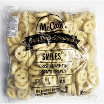 맥케인 스마일감자 1.8kg 업소용 감자튀김 대용량 냉동감자 캠핑음식, 1개