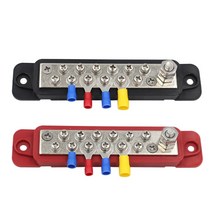 발통마켓 배터리 대전류 전원분배기 250A 12v-48v 자동차 화물차 카라반, 컬러분배기(블랙), 1개