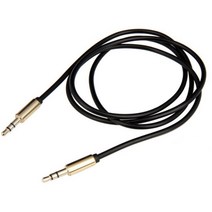 차량용 옥스 억스 AUX 케이블 K3 K5DL3 투싼 더뉴K7 그랜저 렉스턴스포츠 올뉴카니발 HG YF소나타 팰리세이드 볼보 NQ5 제네시스 모하비 코나 k7 SM3, 블랙