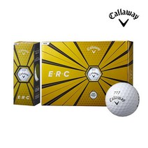 캘러웨이 ERC 19 T라인 골프공 3피스, 화이트, 12개입, 1개