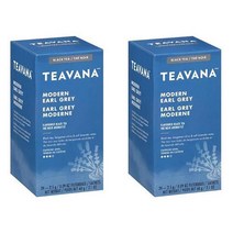 티바나 모던 얼그레이 블랙티 홍차 24개입 2팩 1세트 Teavana Modern Earl Grey Black Tea, 1ml