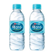 농심 백산수, 330ml, 3개