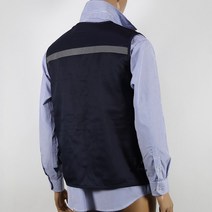 ITR-v12a 봄가을조끼 네이비 배달용조끼 회사조끼