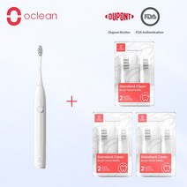 전동칫솔 전동치솔 클린이 소프트B [$20-3 code: AEKR3D] Oclean Endurance 스마트 소닉 전기 칫솔 세트 IP, 04 Oclean Endurance W6